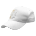 Baseball cap white 3D Trident with gold ornament Mother's Star (uac-039)