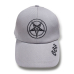 Baseball cap Pentagram 666 (color gray)