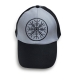 Baseball cap gray-black Aegishjalmur (helmet of horror)