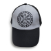 Baseball cap gray-black Vegvisir (runic compass, futhark)