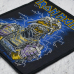 Sew on patch Iron Maiden (Powerslave Eddie) in blister pack (ofpb-026)