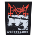 Mayhem "Deathcrush" Back Patch (olbp-006)