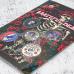 Gift icon set GRATEFUL DEAD - SKELETON & ROSE (iol-006)