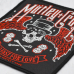 Sew on patch MOTLEY CRUE - TOO FAST FOR LOVE (ofp-059)