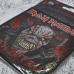 Sew on patch IRON MAIDEN - SENJUTSU BACK COVER in blister (ofpb-087)