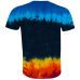 Pink Floyd - Us and Them (Tie-Dye) Liquid Blue T-shirt