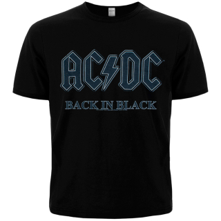 AC/DC - BACK IN BLACK T-shirt (Officially Licensed)