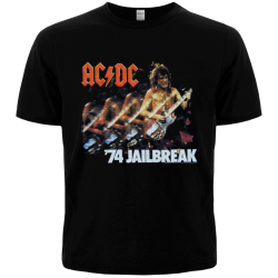 AC/DC - 74 JAILBREAK T-shirt (Officially Licensed)