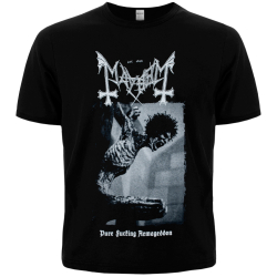MAYHEM - PURE FUCKING ARMAGEDDON T-shirt (Officially Licensed)
