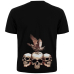 Guitar with Skulls and Ravens T-Shirt