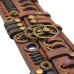 Steampunk (bsp-33) Brown Bracelet 