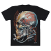 Skull with Piercing and Tattoo (3D, Glowing in the Dark) T-Shirt