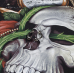 Skull with Roses (Crow and Clock) (3D, Glowing in the Dark) T-Shirt