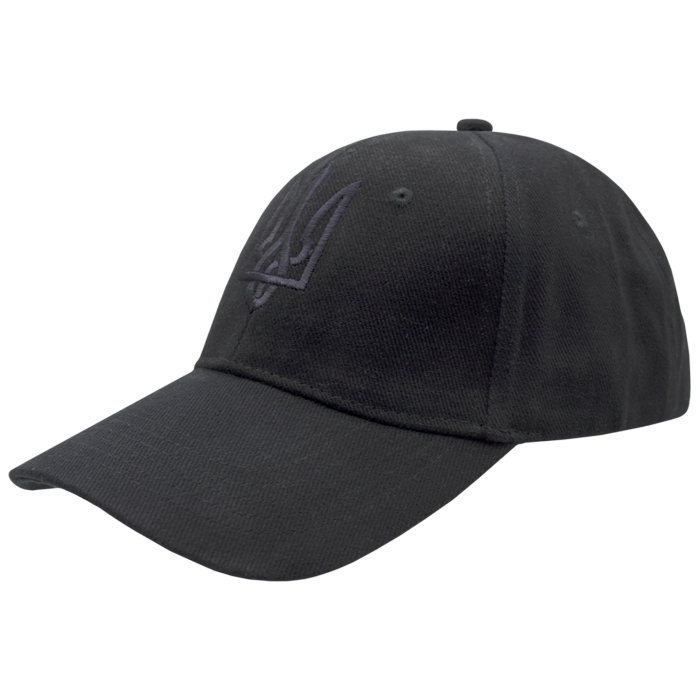 Trident (Black Trident, Black) uac-013 Baseball Cap Ukraine