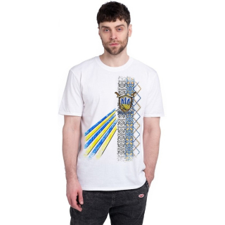 Trident (Pattern (White)) T-Shirt 