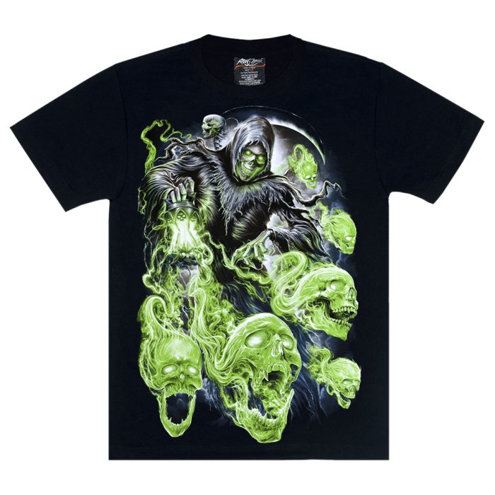 Green Ghosts (glowss in the dark) T-Shirt