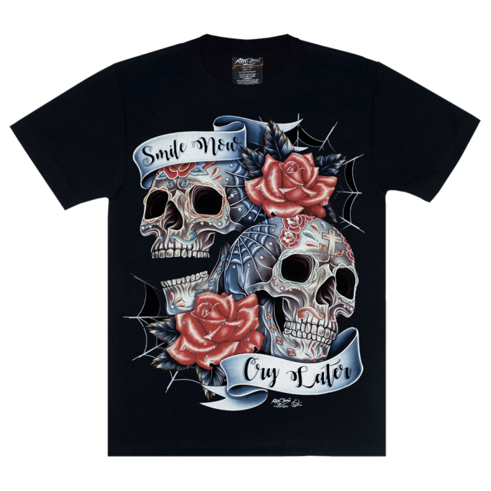 Smile Now - Cry Later (glows in the dark) T-Shirt