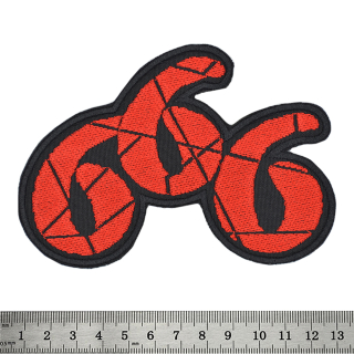 666 Embroidered Patch
