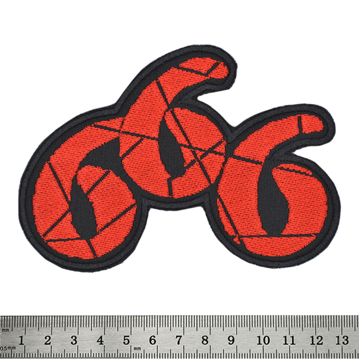 666 Embroidered Patch