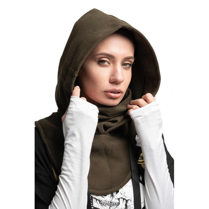 Olive Gaiter with Hood