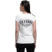 Urbanist Trident (I live on my God-given land!) White Women's T-Shirt