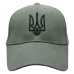Trident (black Trident, olive gray) uac-016 Baseball Cap Ukraine