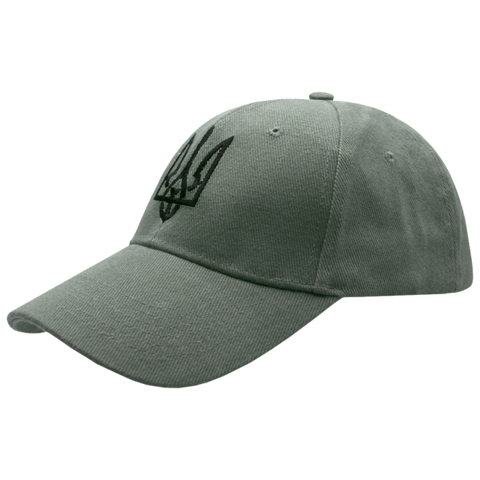 Trident (black Trident, olive gray) uac-016 Baseball Cap Ukraine