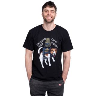 Dog Patron (hang together on the day of victory?) T-Shirt Ukraine