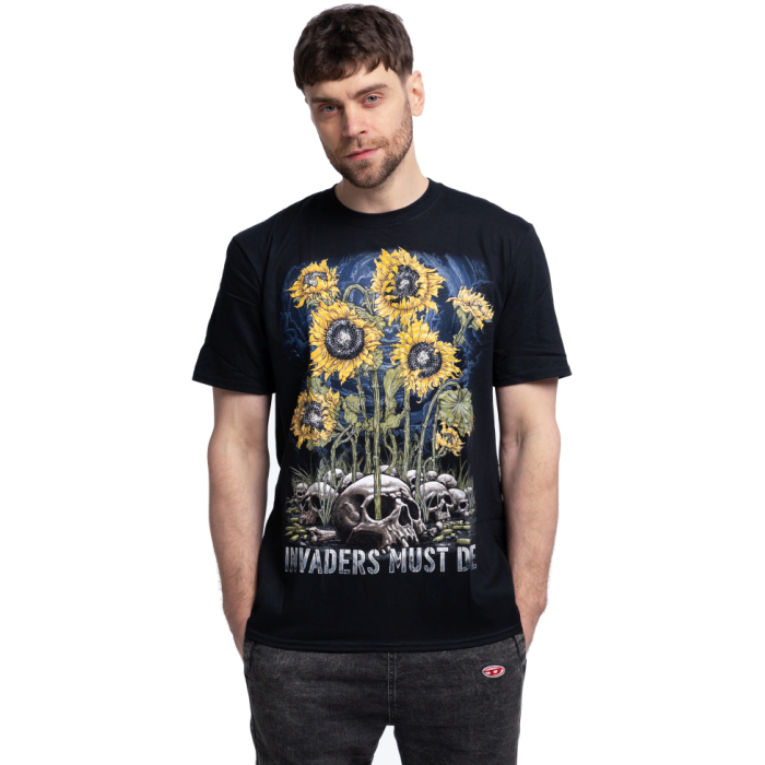 Invaders Must Die (Sunflowers) T-Shirt