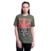 Coat of arms of the UPA (Glory to the nation, death to enemies) Olive T-shirt Ukraine