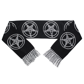 Pentagram with goat Scarf