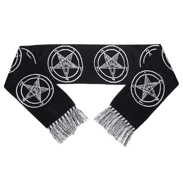 Pentagram with goat Scarf