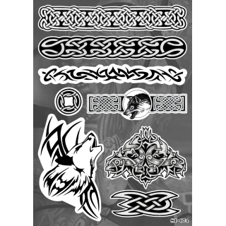 Pattern Tattoo SP-074 Sticker Pack