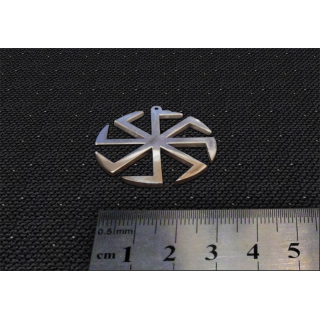 Kolovrat Steel Pendant