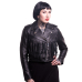 First (with Fringe) Women's Leather Biker Jacket