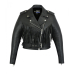 First (with Fringe) Women's Leather Biker Jacket