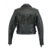 First (with Fringe) Women's Leather Biker Jacket
