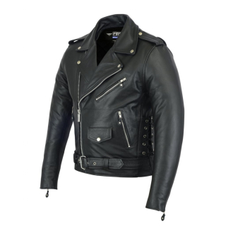 Leather Biker Jacket (Classic)