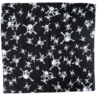 Skull (Black Mark) Bandana