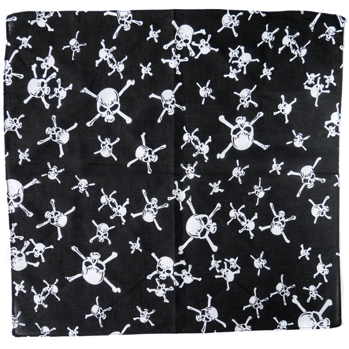 Skull (Black Mark) Bandana