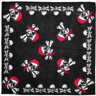 Big Pirate Skulls Bandana