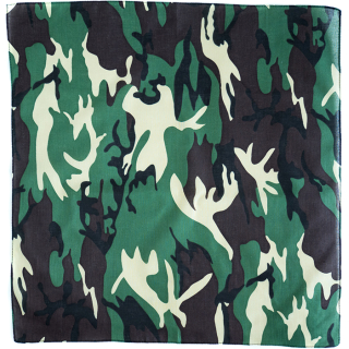 Green Camouflage Bandana
