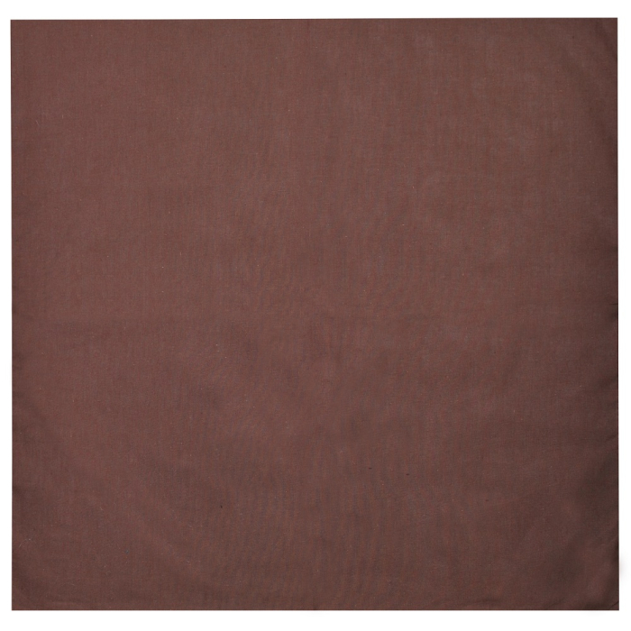 Plain Brown Bandana