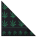 cannabis-leaves-on-a-black-background-bandana