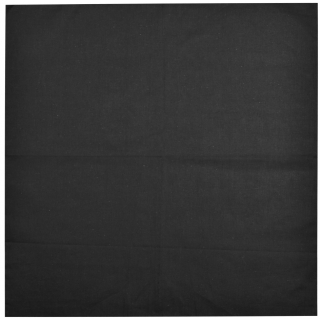 Plain Black Bandana