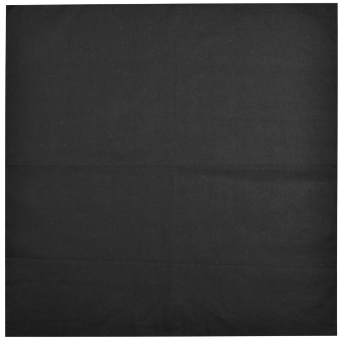 Plain Black Bandana