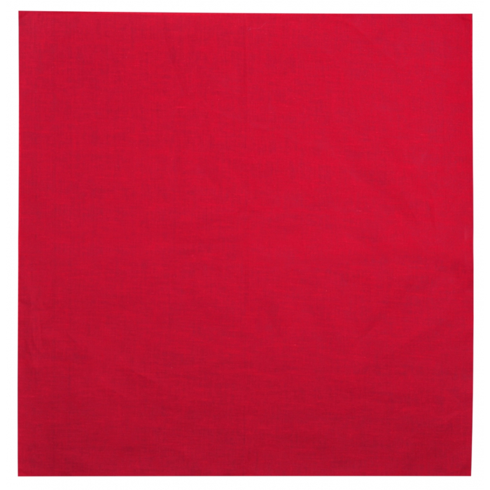Red (Plain) Bandana