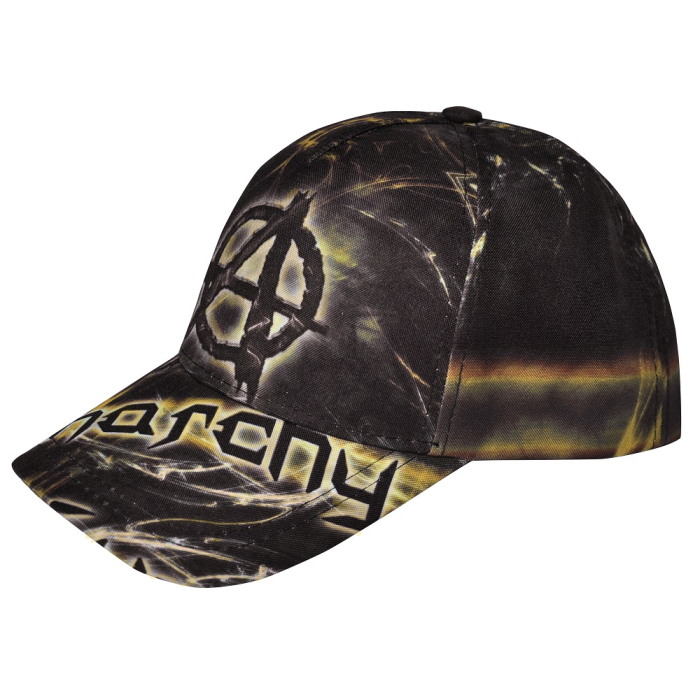 Full Print Anarchy (Black and Yellow) Baseball Cap