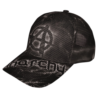 Full Print Anarchy (Black) Mesh Baseball Cap