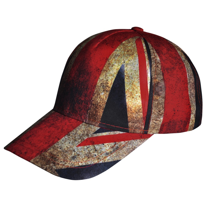 Full Print Great Britain Flag Baseball Cap